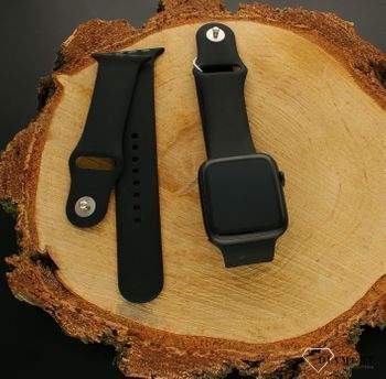 Smartwatch damski  HD7 na czarnym pasku silikonowym z funkcją wykonywania połączeń ⌚ z bluetooth 📲 Rozmowy przez zegarek  ✓Autoryzowany sklep. ✓Grawer 0zł ✓Gratis Kurier 24h ✓Zwrot 30 dni ✓Gwarancja najniższej ceny ✓Negocja.jpg